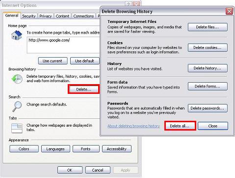 Internet Explorer History